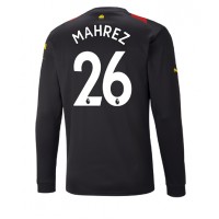 Fotbalové Dres Manchester City Riyad Mahrez #26 Venkovní 2022-23 Dlouhý Rukáv